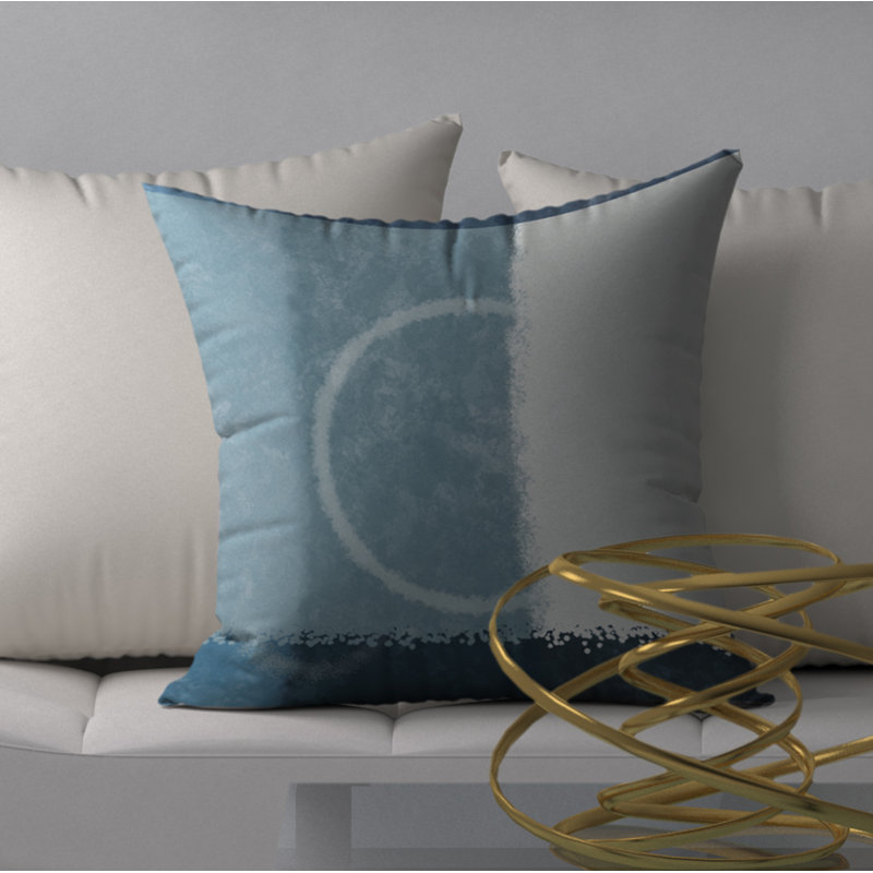 Housse de coussin et insert de coussin carré Mamaroneck, H 24 po x l 24 po