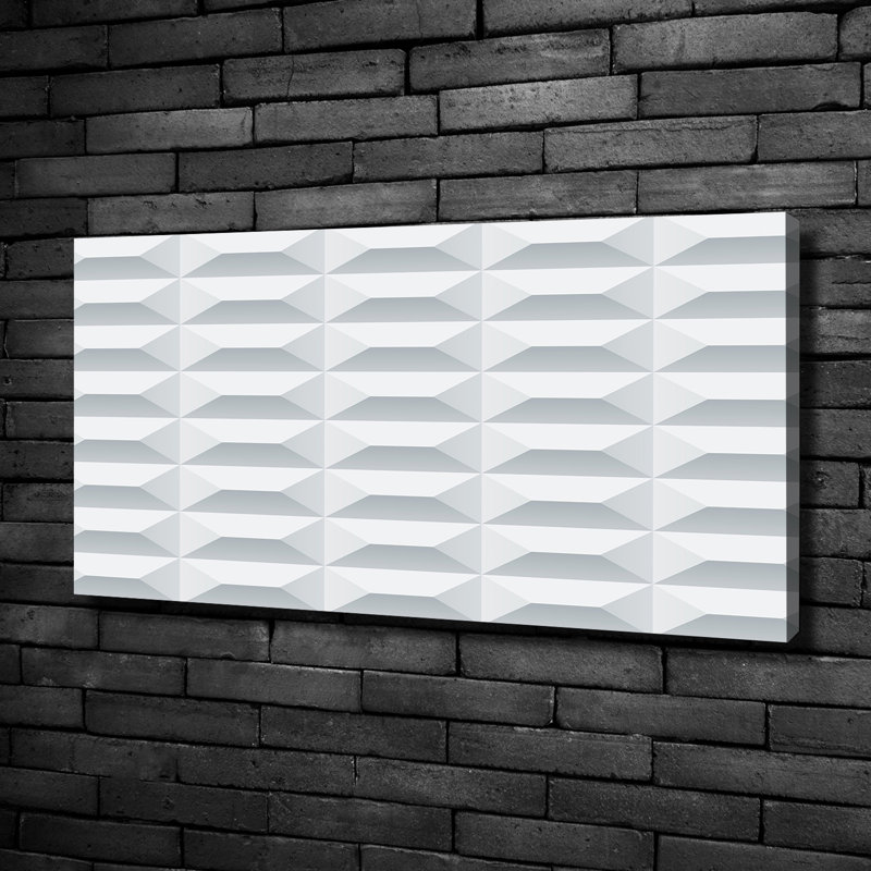 Geometric Background - Wrapped Canvas Print