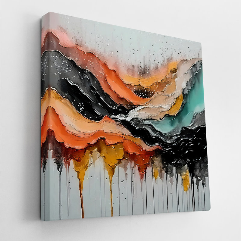 Rising Vibrations, 24" H x 24" W