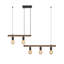 5- Luminaire suspendu pour îlot de cuisine - fer peint à la main, finition bronze maison de campagne à intensité variable, peint à la main