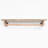 Handmade Industrial Rose Gold Pipe & Rustic Wood Wall Mounted Kitchen Shelf With Hooks