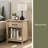 20"W 1-Drawer Nightstand Bedside Table-677288579