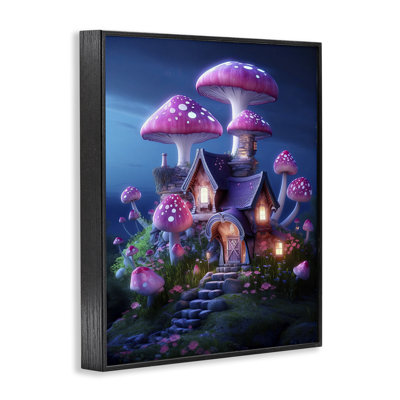 «Mystical Forest Cottage», estampe numérique par Sasha