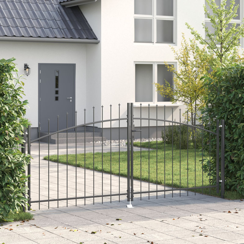 vidaXL Double Gate with Lock
