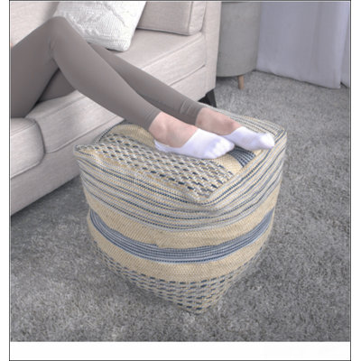 Repose-pieds Western en tissu fabriqué à la main, choix confortable, multiples fonctions, design classique et coins confortables