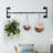 Hovag 42.9'' Metal Industrial Pipe Clothing Rack