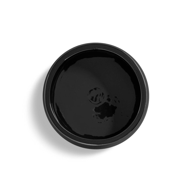 Flange Terracotta Decorative Bowl, Black, 4" H x 10" W x 10" D