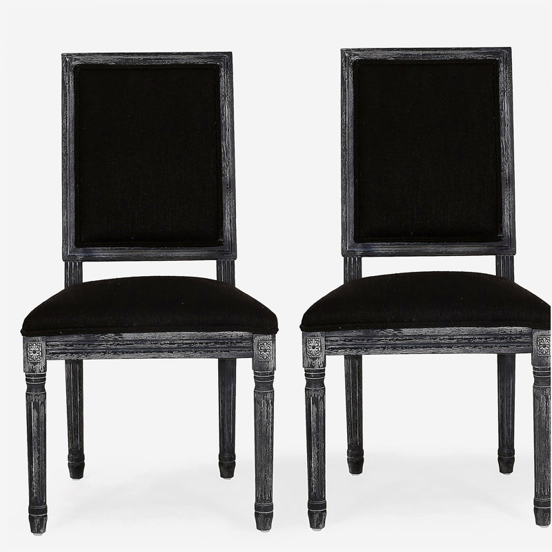 Chaise de salle à manger, Noir