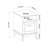 Cabral 1-Drawer Filing Cabinet - Vertical Letter Size Storage-959574976