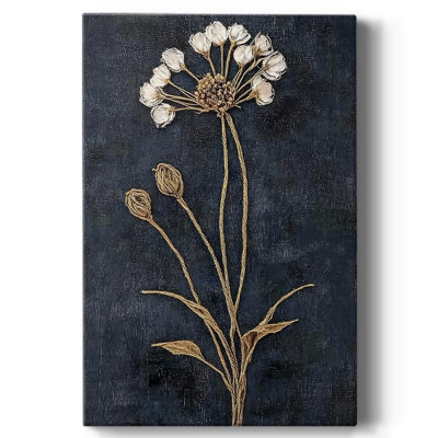 Floral CXXXVIII Gallery Wrapped Canvas - Ready To Hang