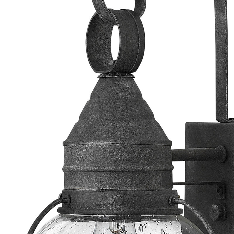 Jolie 1-Light Outdoor Wall Lantern, 14" H x 7" W, 60W Medium