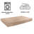 PETMAKER Memory Foam Dog Bed - Orthopedic Pet Pad with Machine Washable Cover-1396167088
