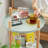 Storage Shelf, 360° Rotating Bookshelf, 3 Tier Bookcase W/ Large-Capacity Storage Space