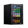 Newair 90 Can Freestanding Beverage Fridge in Onyx Black, Compact with Adjustable Shelves and Lock