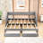 Twin XL Upholstered Daybed with 2 Drawers-832310835