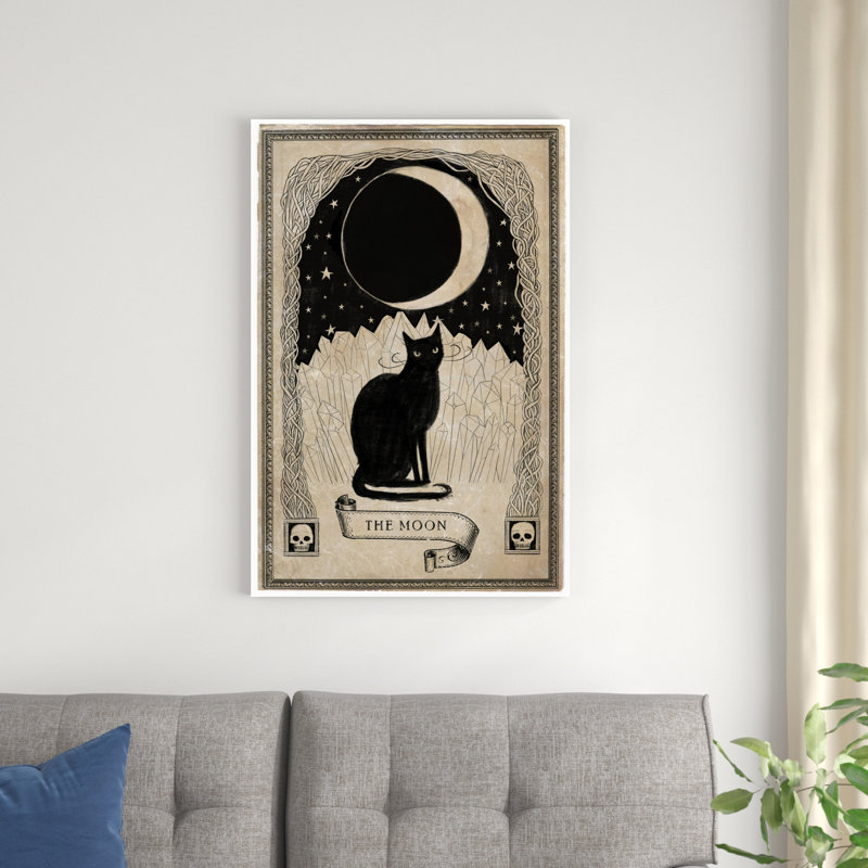 «Fortune Tarot II» par Victoria Borges, impression mystique, H 36 po x l 24 po x P 1,25 po
