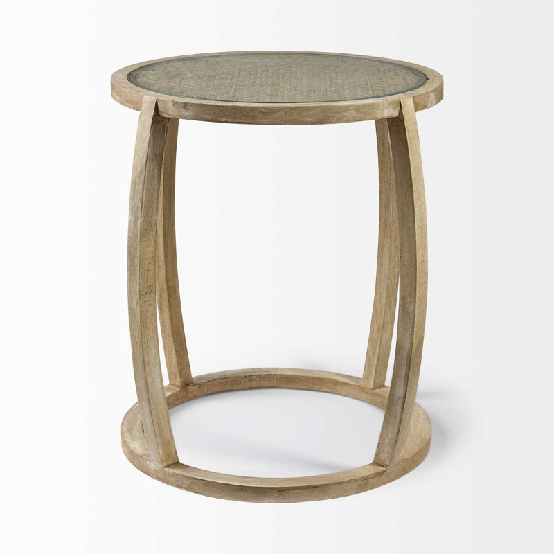 Ruby Solid Wood End Table