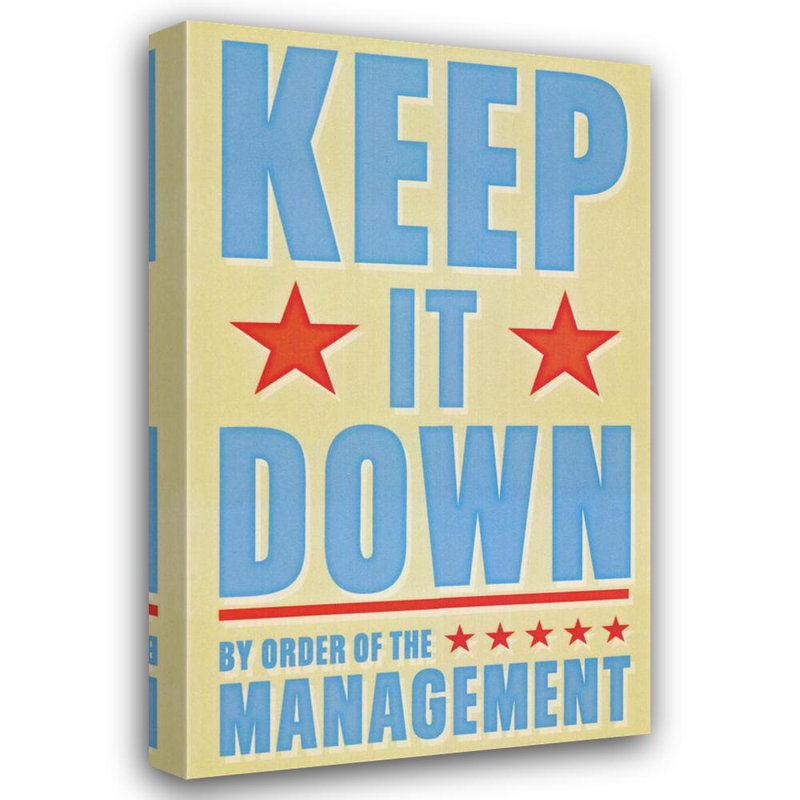 Keep It Down MCG-G2004SF, 24'' H x 15'' W