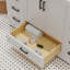 Ensemble de meuble-lavabo 48 po avec comptoir en quartz Ayna Decors Maya | Lavabo en céramique | 2 portes à fermeture douce | 7 tiroirs pleine extension à fermeture en douceur-101808842-101808844