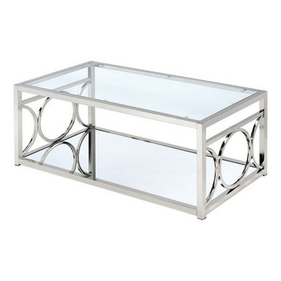 Khade Glass Top Coffee Table