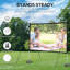 Symple Stuff Portable Projector Screen Projector Screen