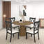 Table de salle à manger à piédestal de 59 po Jennea-1317242744-1317242741