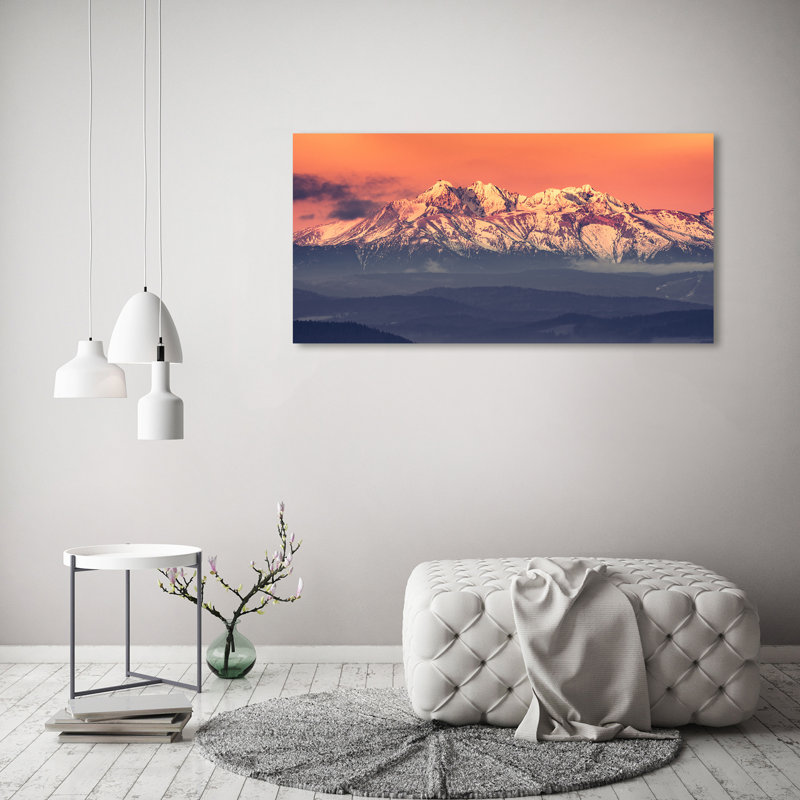Sunrise Tatra Mountains - Wrapped Canvas Print