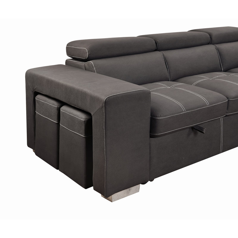 Muhlfeld Upholstered 105'' Sleeper Sofa