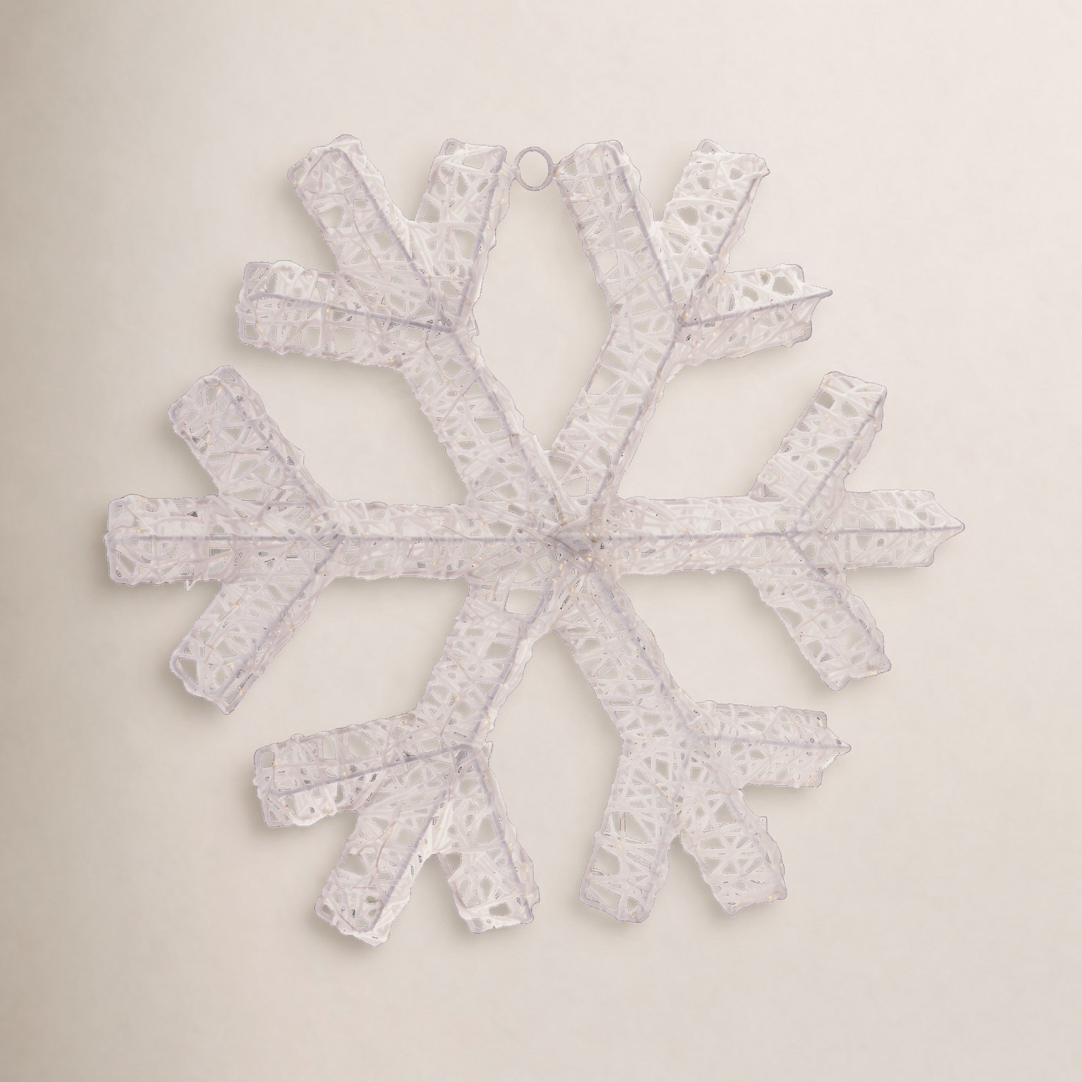 24" LED Snowflake Light