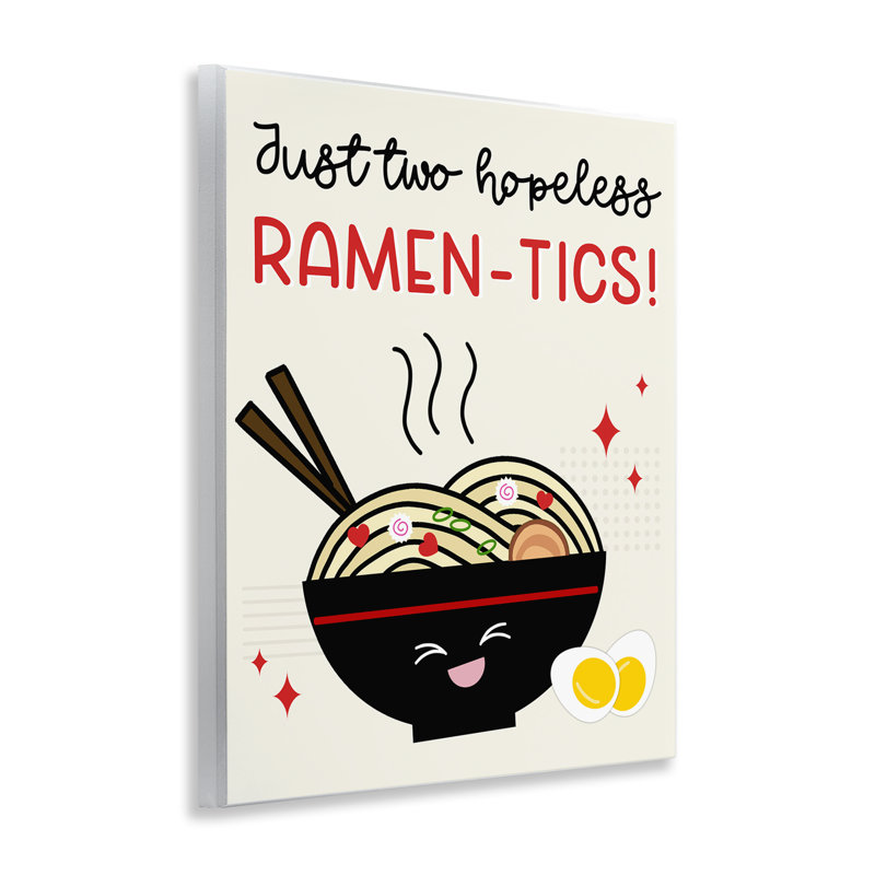 «Two Hopeless Ramen-tics» par Anna Quach