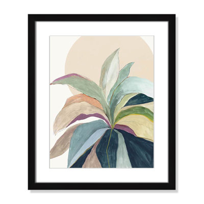 Sherbrooke Sunny Bright Leaves II by Asia Jensen Print
