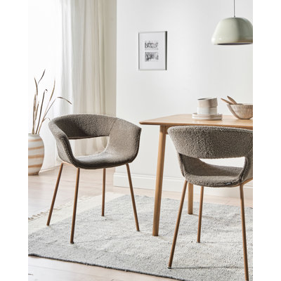 43 cm H Boucle Armchair