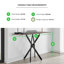 Leonardo Console Table White Glass Marble Effect Top Gold Legs-1929782787-1929782797