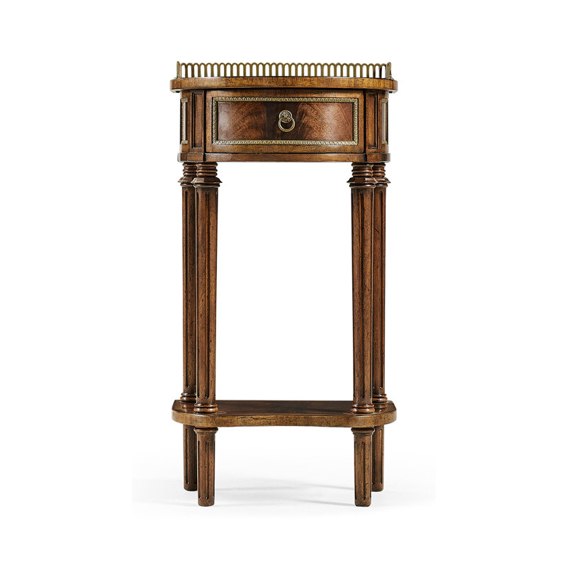 Buckingham Solid Wood End Table with Storage