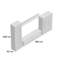 Viesville Unfinished Entertainment Centre for TVs up to 58"