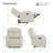 Winslow 37.2'' W Manufactured Wood Recliner -2056517307