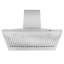 36" 400 CFM Convertible Island Range Hood in Brushed 430 Stainless Steel