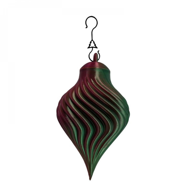 Ornements en spirale imprimés en 3D