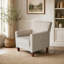 Fauteuil d'appoint rembourré inclinable manuel avec dossier inclinable, aucun assemblage requis