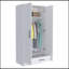 180 Armoire Beery, chambre à coucher, blanc-443719483