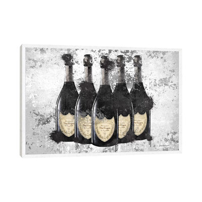 Champagne II by Amanda Greenwood - Painting on Canvas