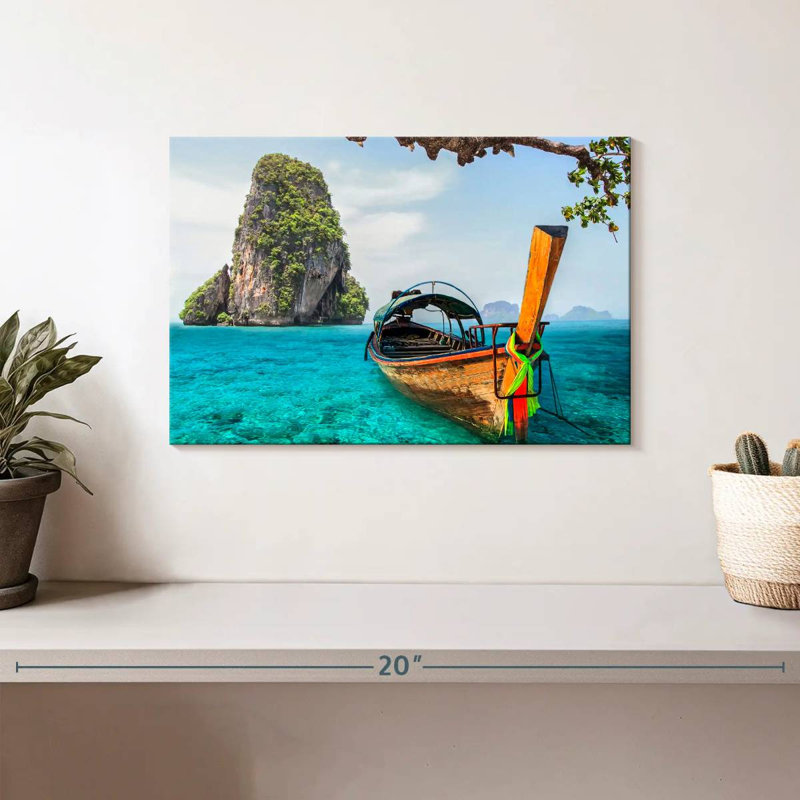 Bateau Mehar Railay Beach, H 8 po x l 12 po