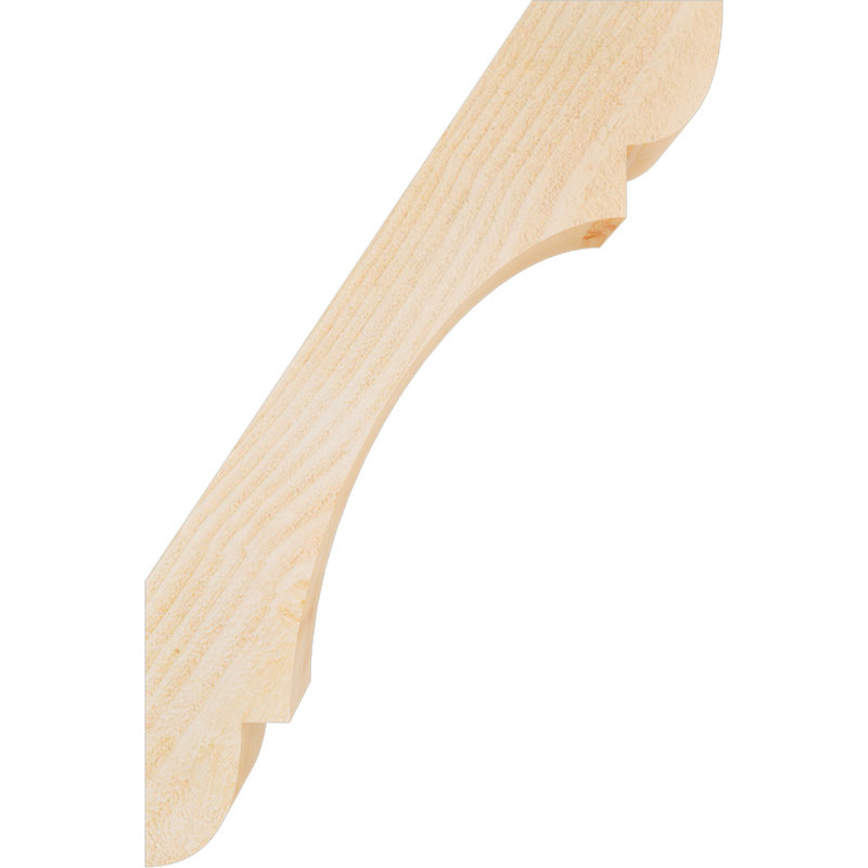 Attelle de genou olympique, Sapin de Douglas, H 24 po x l 4 po x P 16 po, Sciage brut