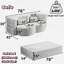Canapé Floor Teddy avec 2 coussins-131286032
