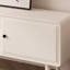 Meuble télé simple en bois massif de style crème moderne-105549797
