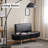 Meshal Faux Leather Office Bench-56340700