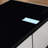 Smart Coffee Table with Dual Refrigerated Drawers Bluetooth Speakers RGB Lighting and Wireless Charging-86163891
