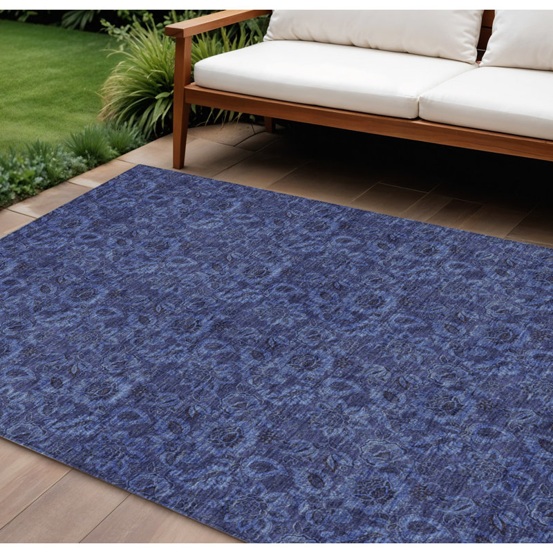 Tapis tissé à la machine HomeRoots