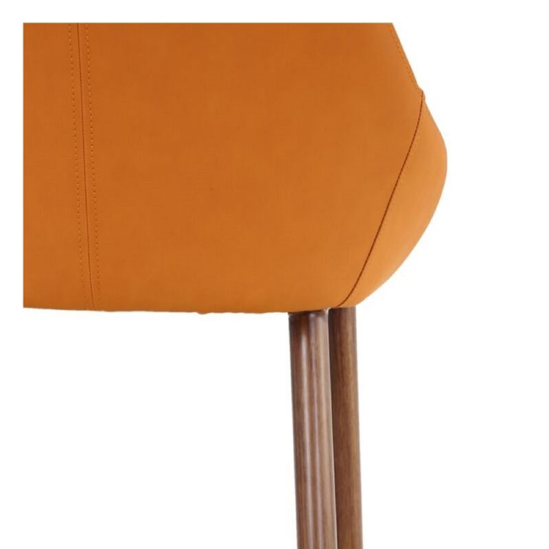 Tabouret de bar 29 po Eastham, Mandarine