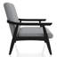 Causeuse avec accoudoirs en similicuir 46,75 po-1887112392-1887112393